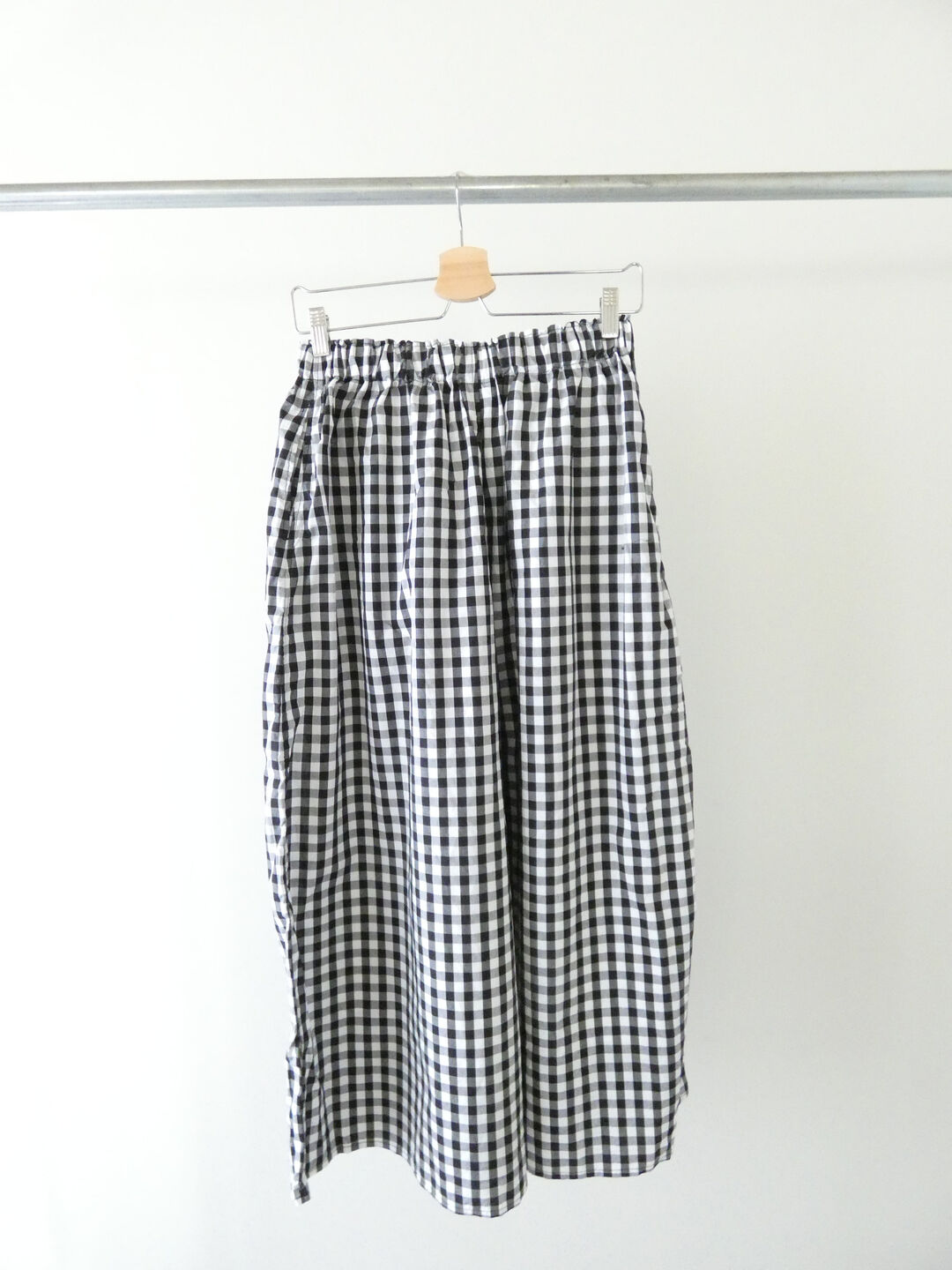 ichi(イチ) ギンガムワイドパンツの商品画像12