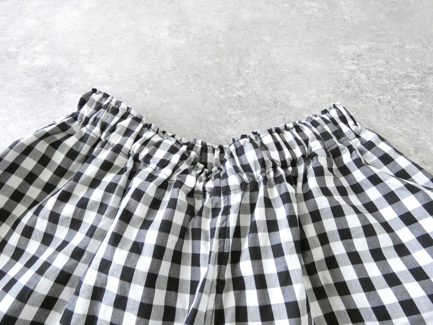 ichi(イチ) ギンガムワイドパンツの商品画像23