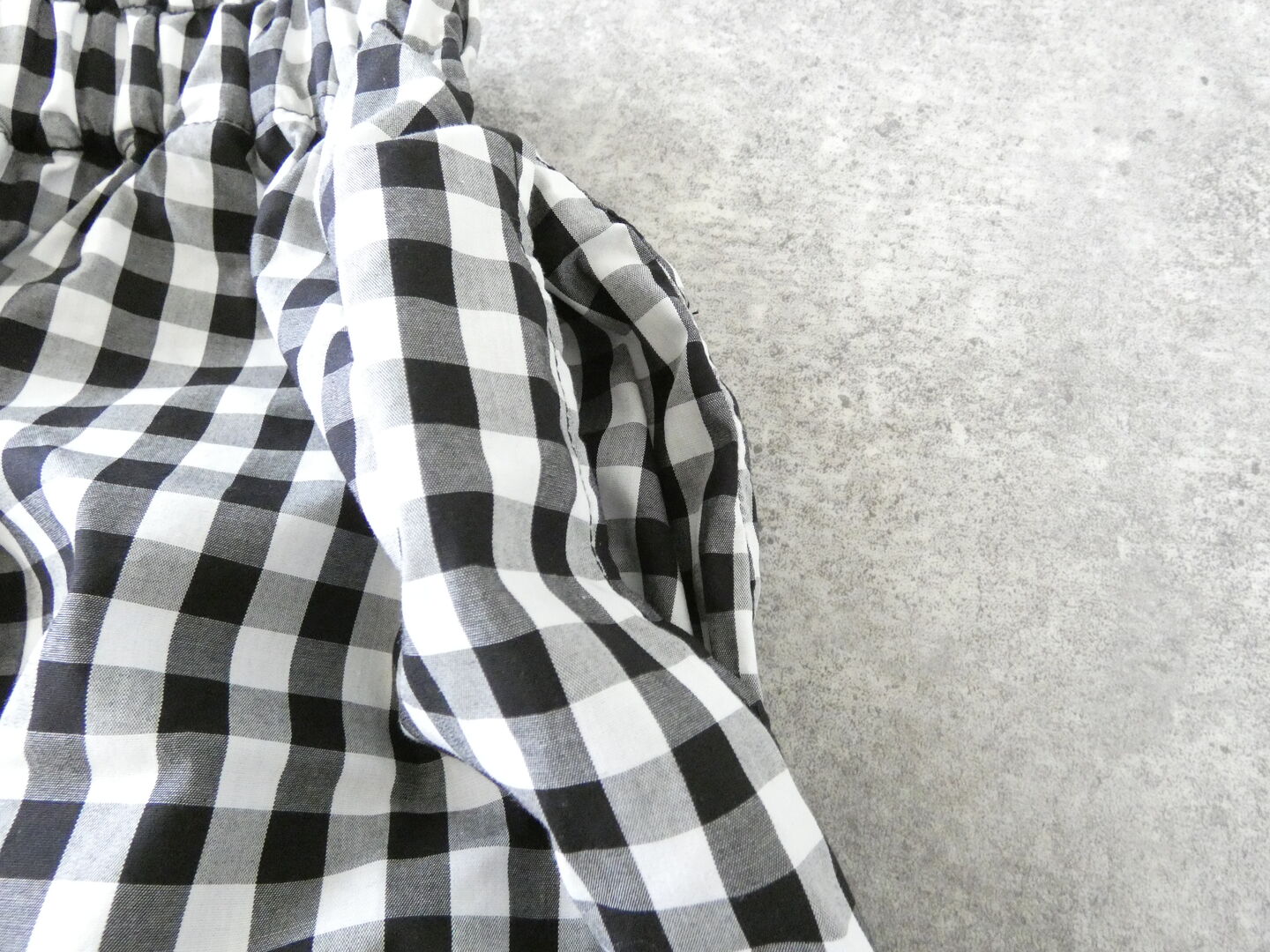 ichi(イチ) ギンガムワイドパンツの商品画像24