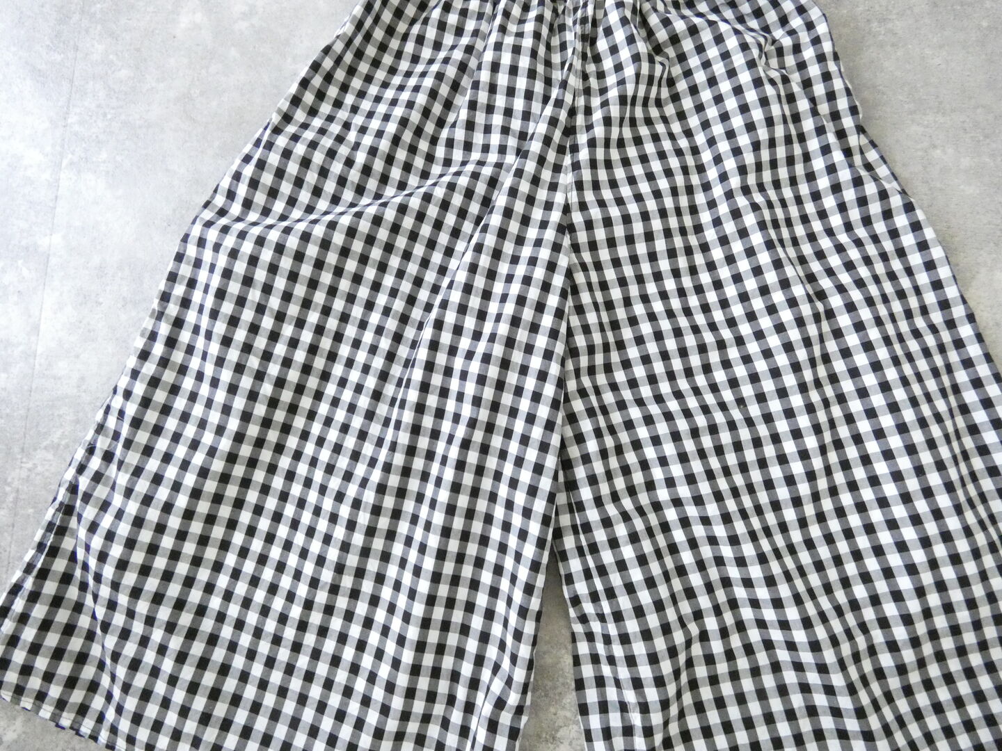 ichi(イチ) ギンガムワイドパンツの商品画像25