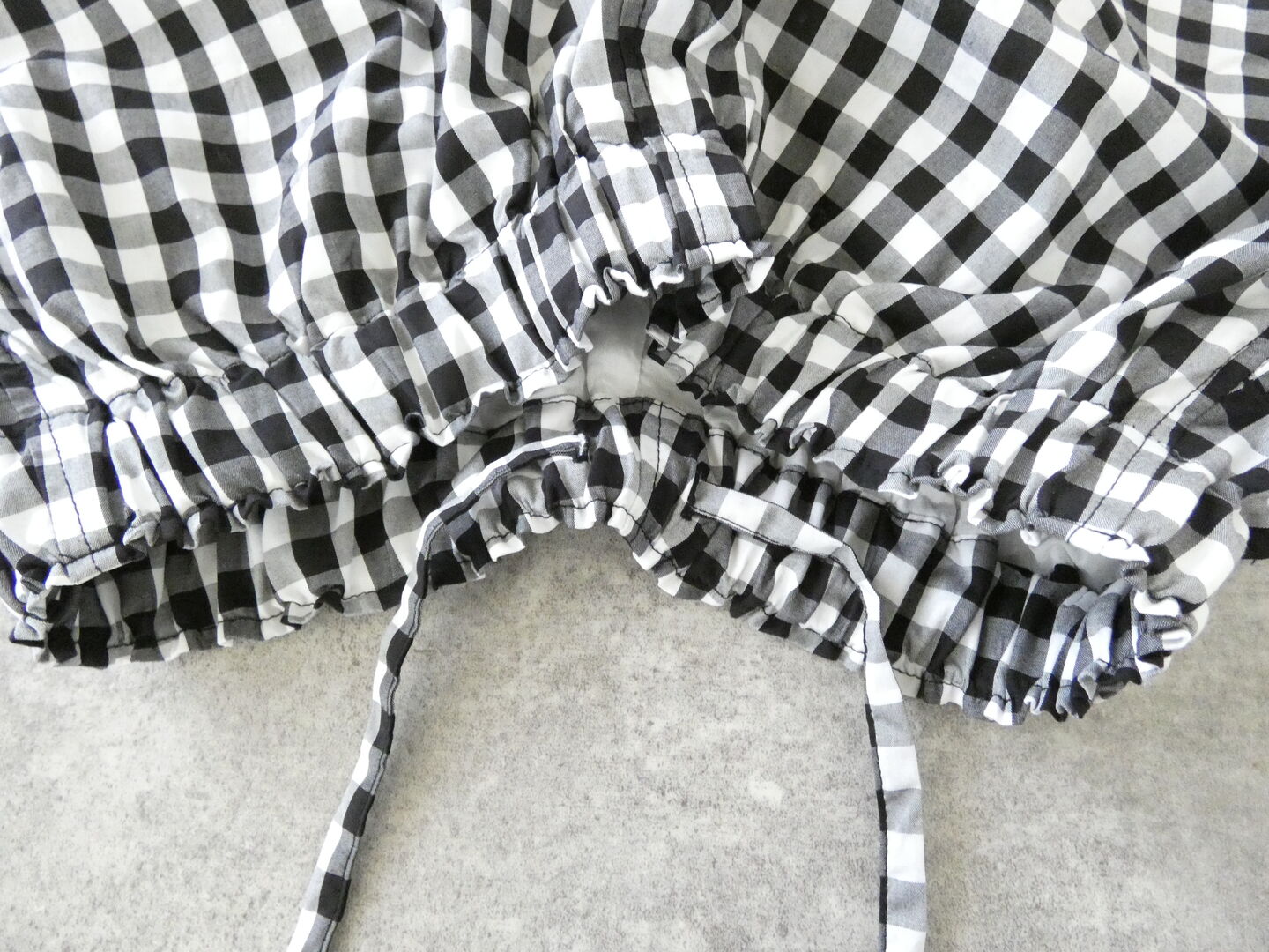 ichi(イチ) ギンガムワイドパンツの商品画像27