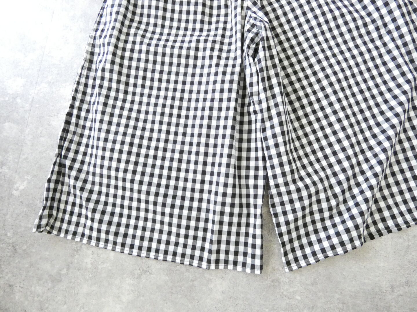 ichi(イチ) ギンガムワイドパンツの商品画像28