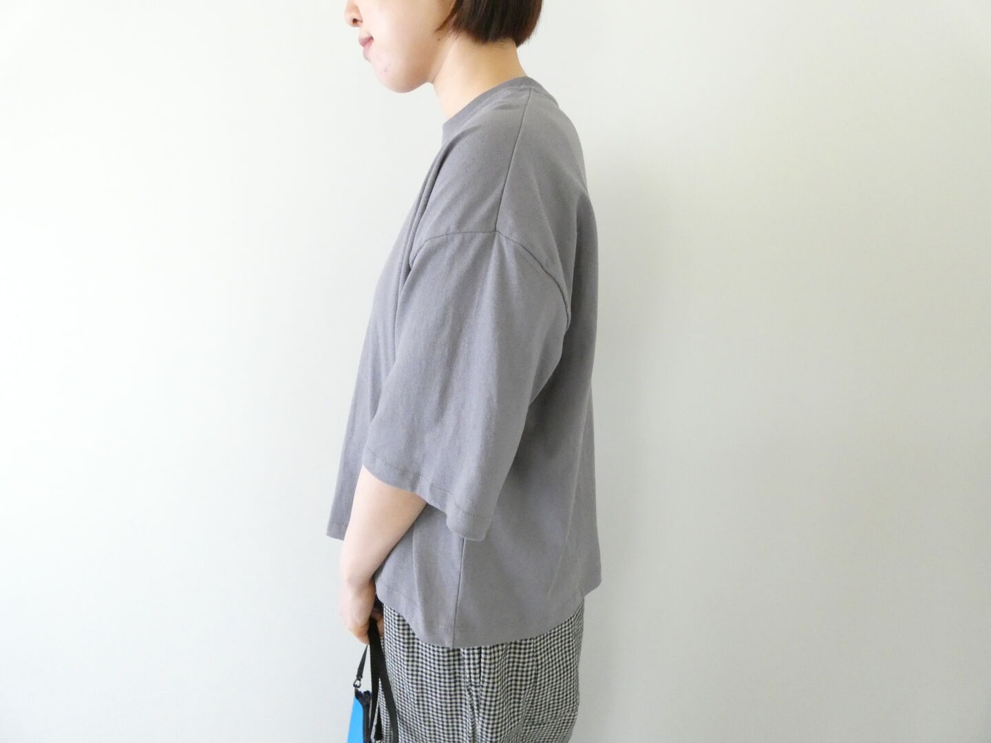 SOUFFLE オーガニックコットン半袖ボックスプリントT　UNE PINCEEの商品画像8