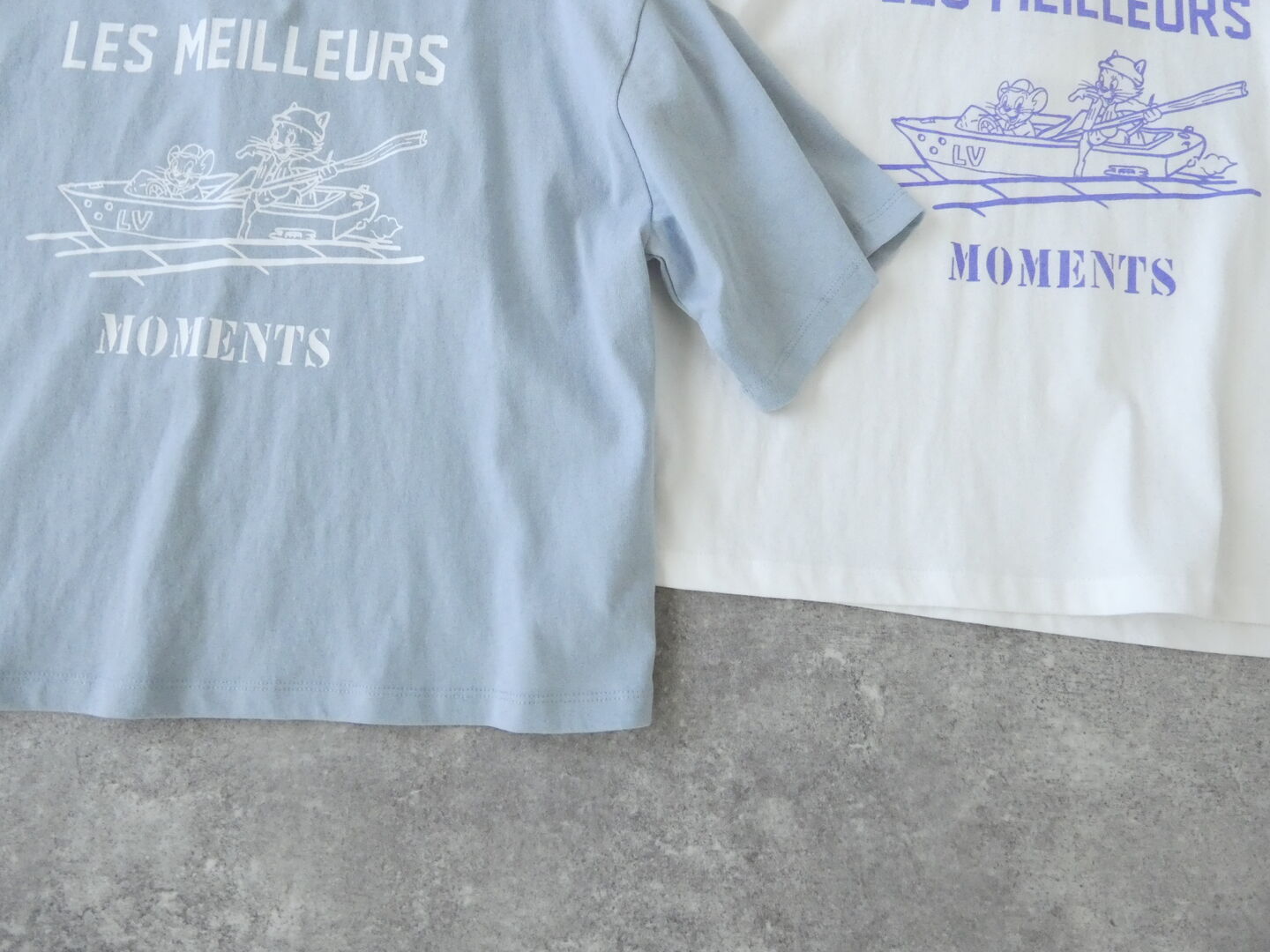 SOUFFLE オーガニックコットン半袖ボックスプリントT　LES MEILLEURSの商品画像17