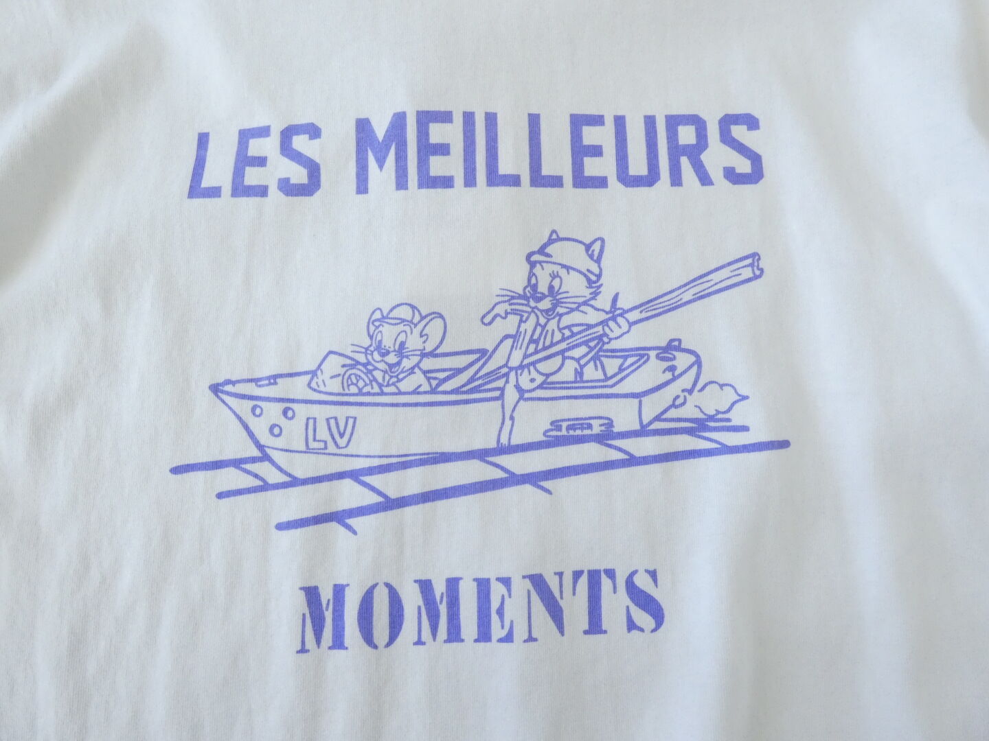 SOUFFLE オーガニックコットン半袖ボックスプリントT　LES MEILLEURSの商品画像31