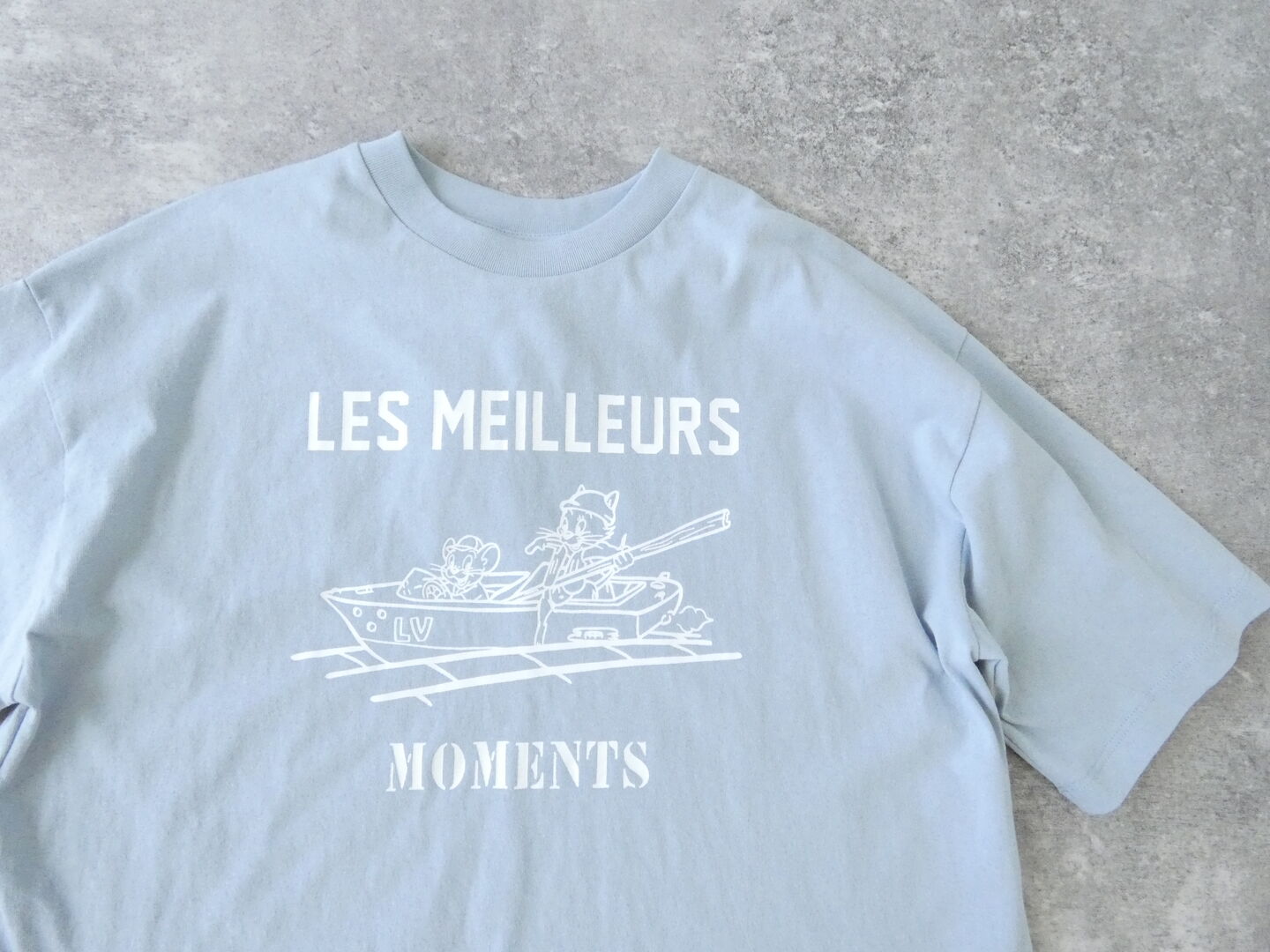 SOUFFLE オーガニックコットン半袖ボックスプリントT　LES MEILLEURSの商品画像44