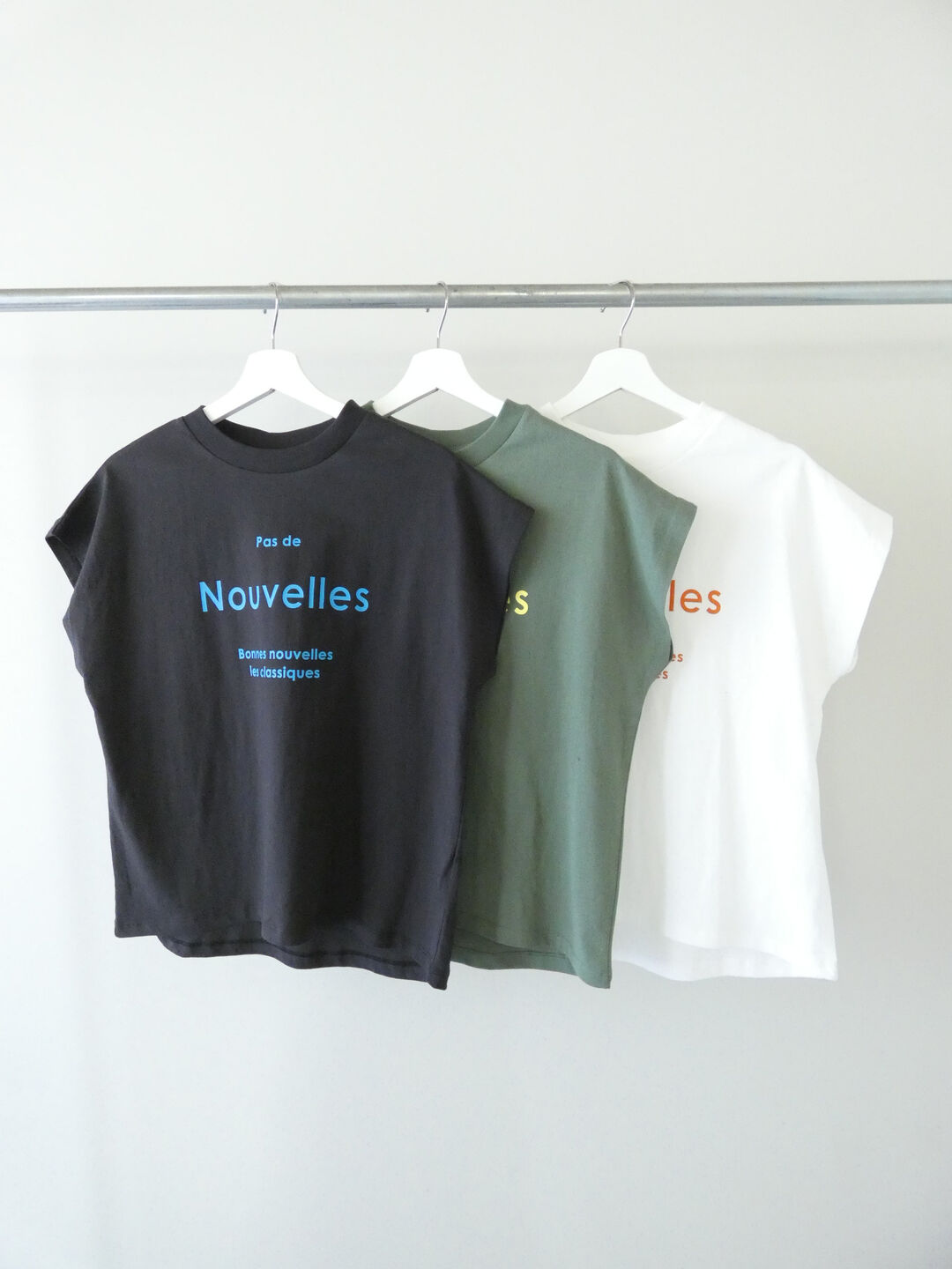 SOUFFLE オーガニックコットンフレンチプリントTの商品画像10