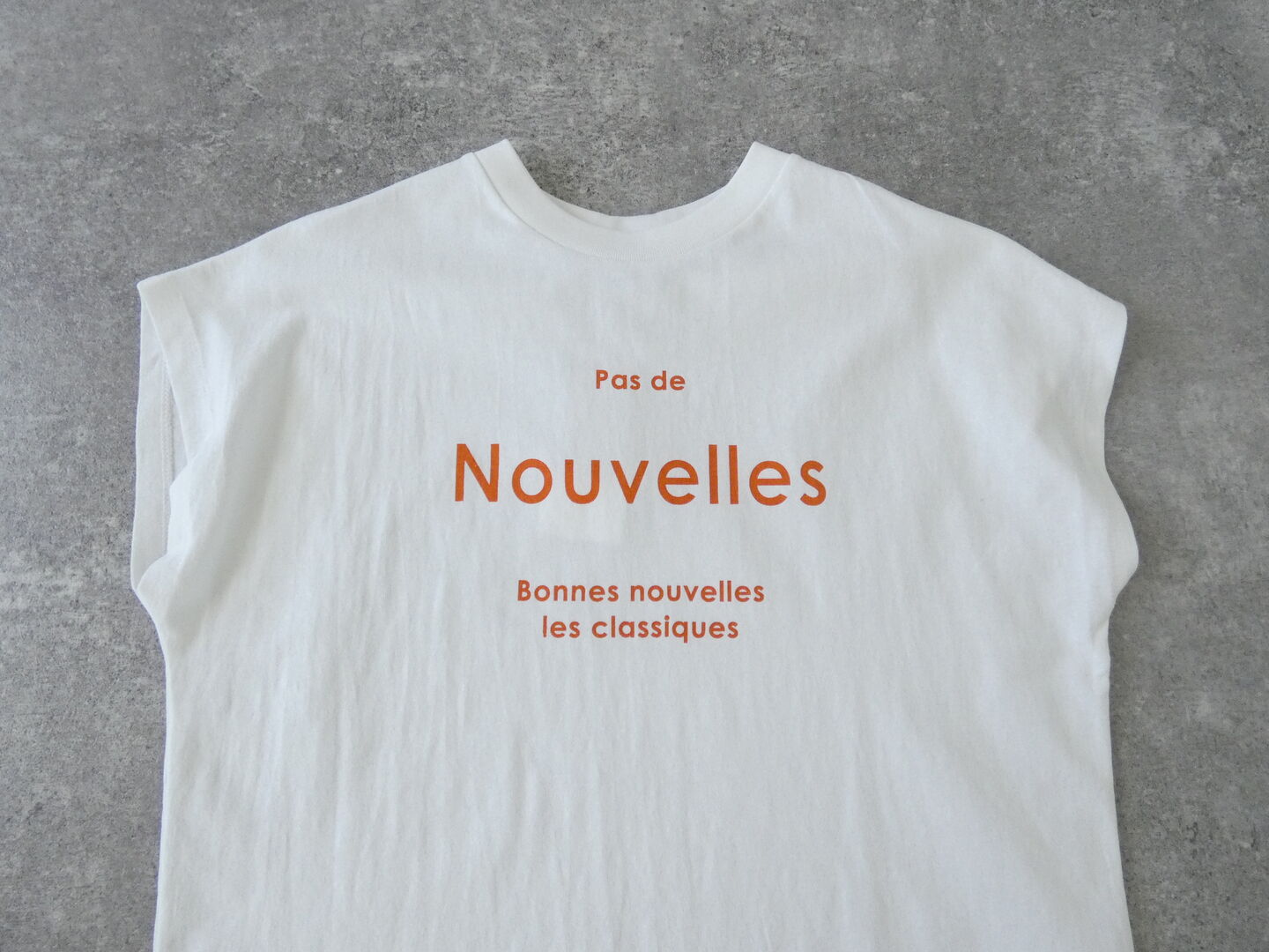 SOUFFLE オーガニックコットンフレンチプリントTの商品画像30