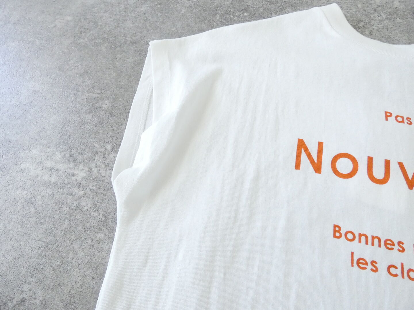 SOUFFLE オーガニックコットンフレンチプリントTの商品画像33