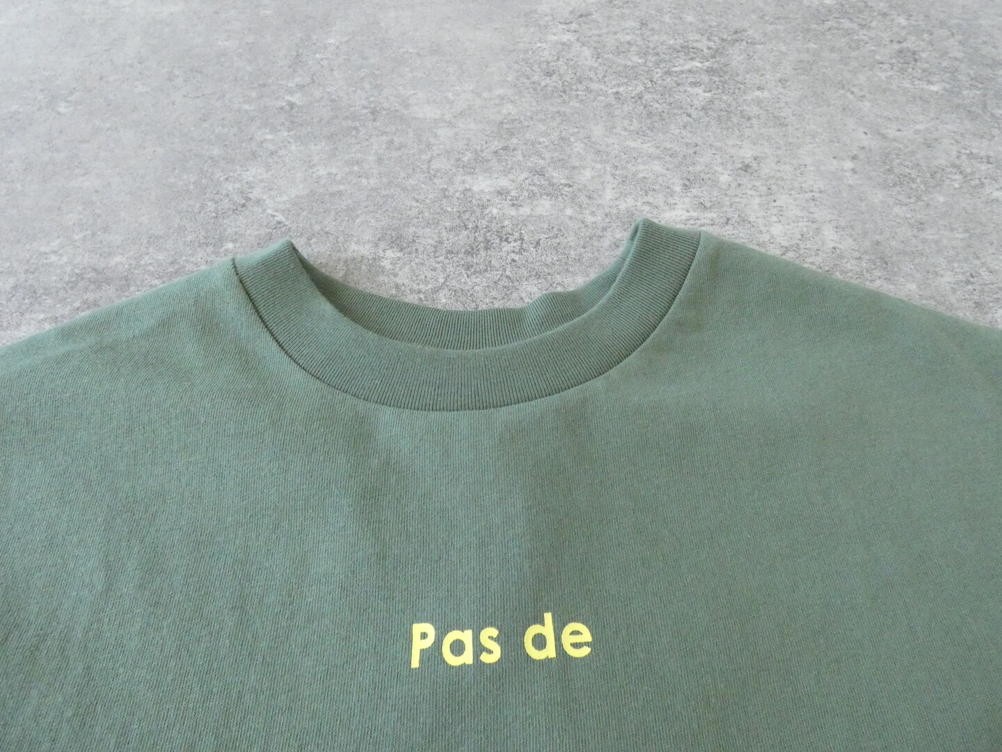 SOUFFLE オーガニックコットンフレンチプリントTの商品画像44