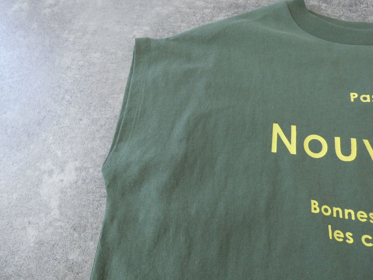 SOUFFLE オーガニックコットンフレンチプリントTの商品画像46