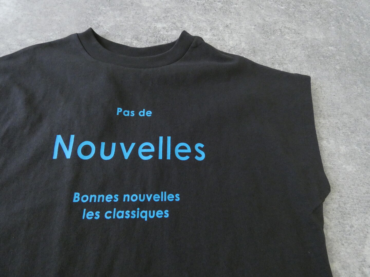 SOUFFLE オーガニックコットンフレンチプリントTの商品画像59