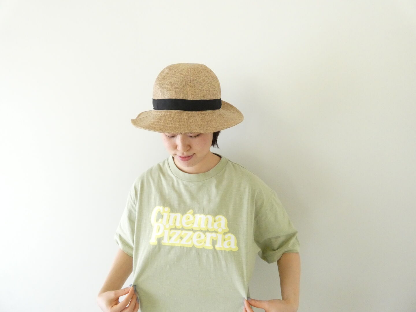 SOUFFLE ソフトスラブ天竺半袖Tシャツの商品画像1