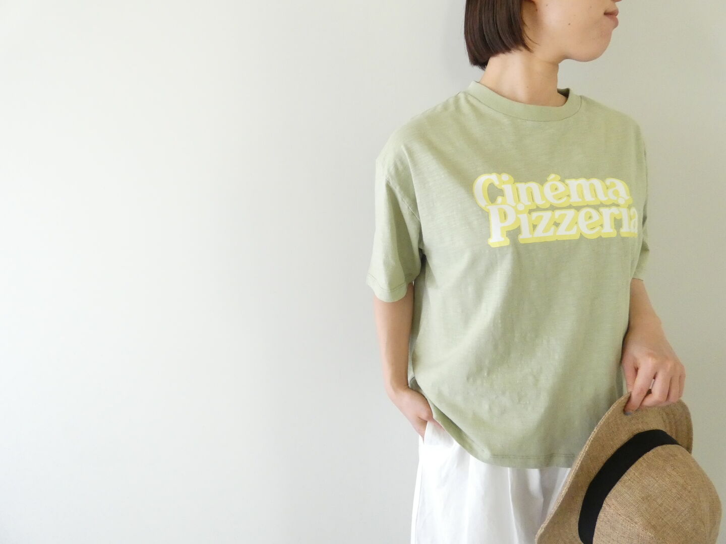 SOUFFLE ソフトスラブ天竺半袖Tシャツの商品画像2