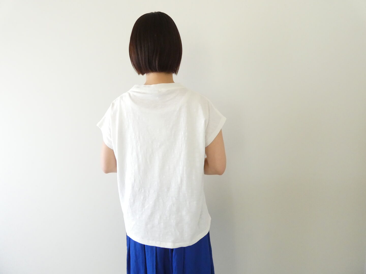 SOUFFLE ソフトスラブ天竺フレンチTシャツの商品画像2