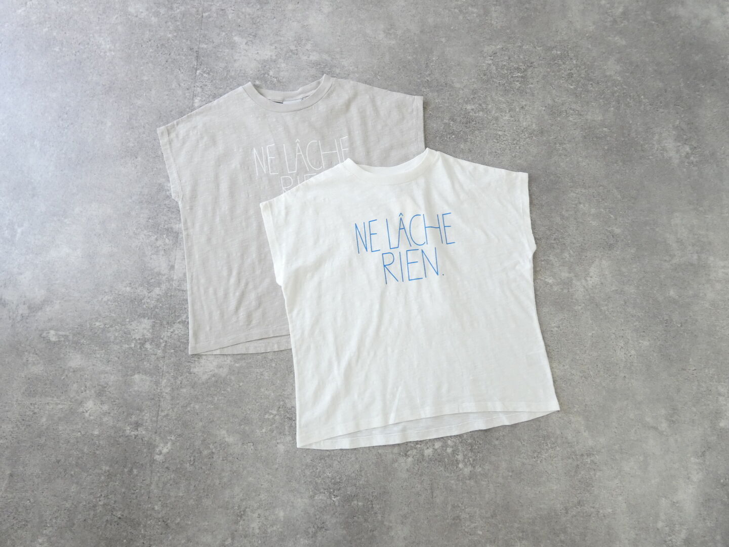 SOUFFLE ソフトスラブ天竺フレンチTシャツの商品画像3