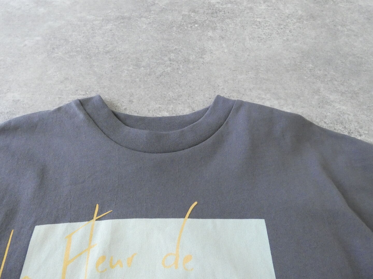 SOUFFLE ソフトスラブ天竺サイドスリットプリントTの商品画像30