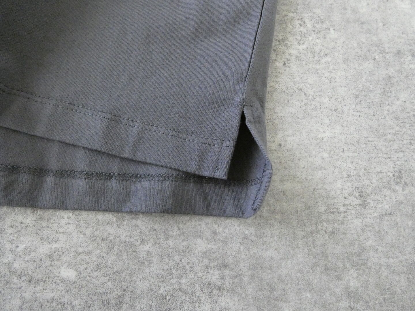 SOUFFLE ソフトスラブ天竺サイドスリットプリントTの商品画像33