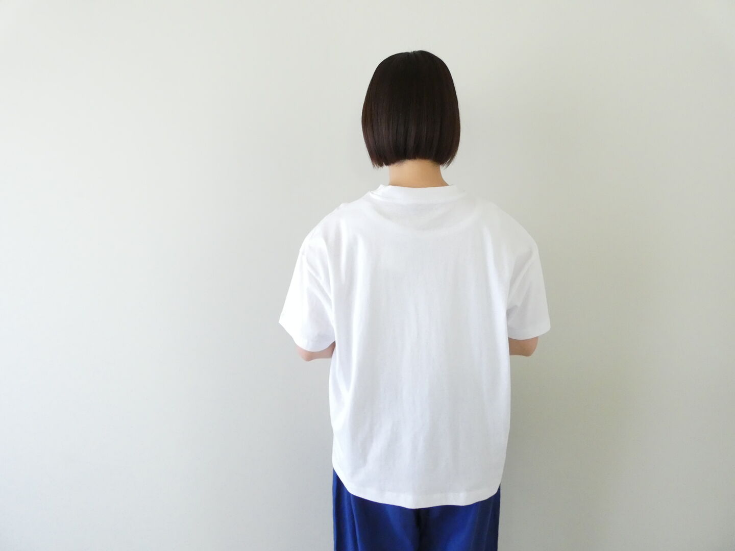 SOUFFLE ソフトスラブ天竺サイドスリットプリントTの商品画像9