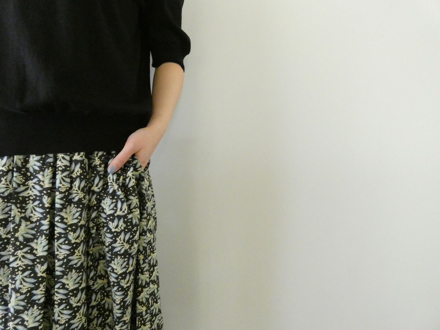 sosotto(ソソット) LIBERTYタナローンタックギャザースカートの商品画像4