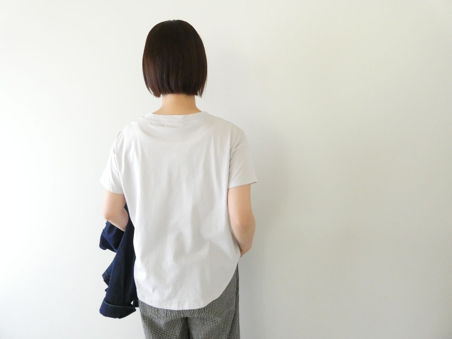 NARU ナチュラルソフト天竺くろねこシャツの商品画像10