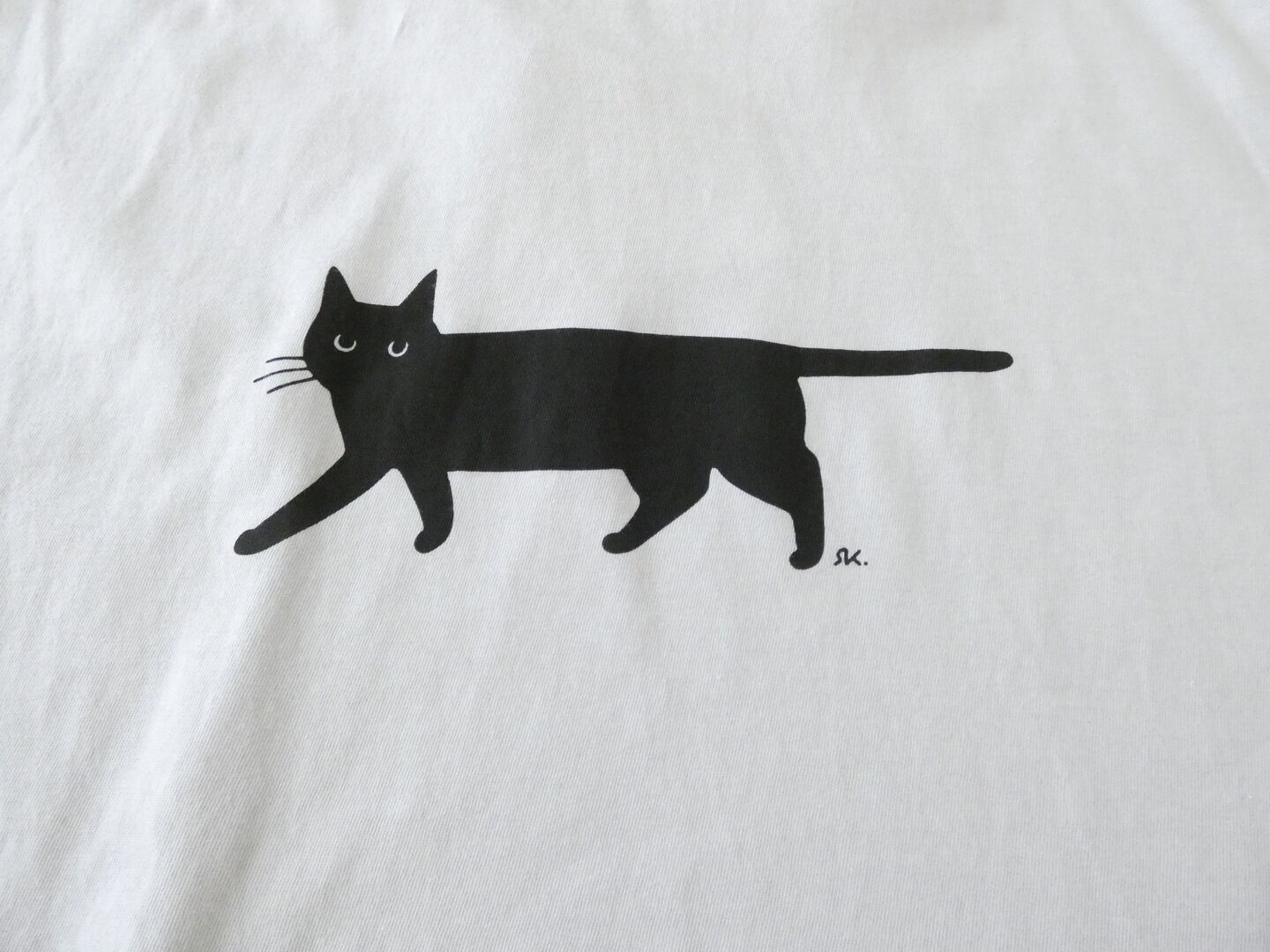 NARU ナチュラルソフト天竺くろねこシャツの商品画像45