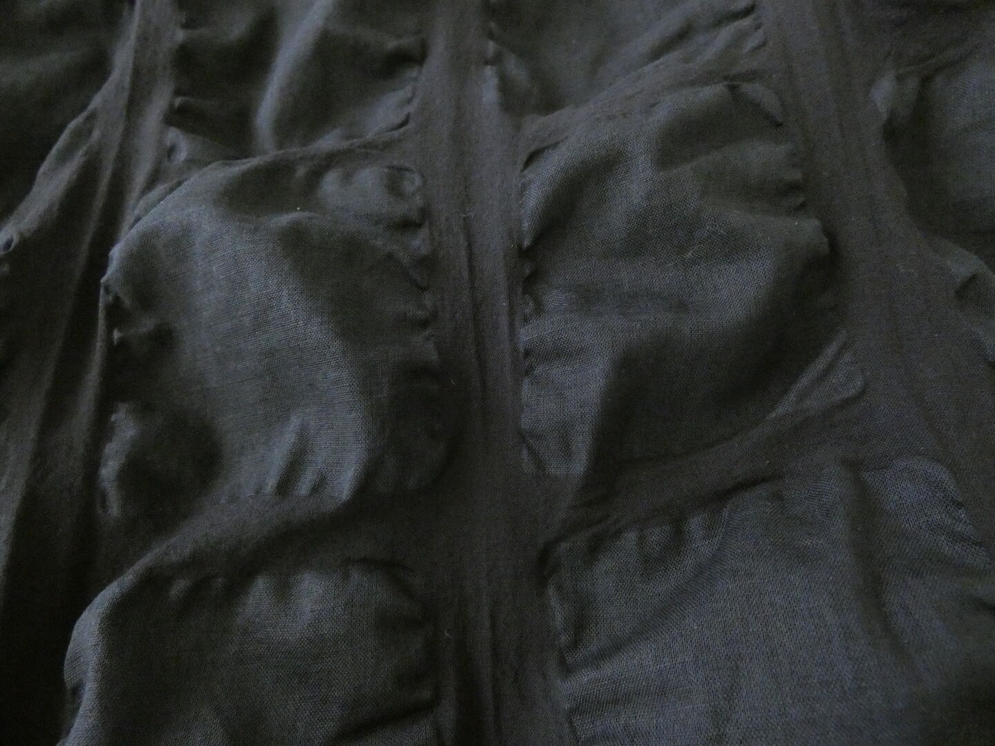 NARU デザイン塩縮チェックワイドシャツの商品画像46