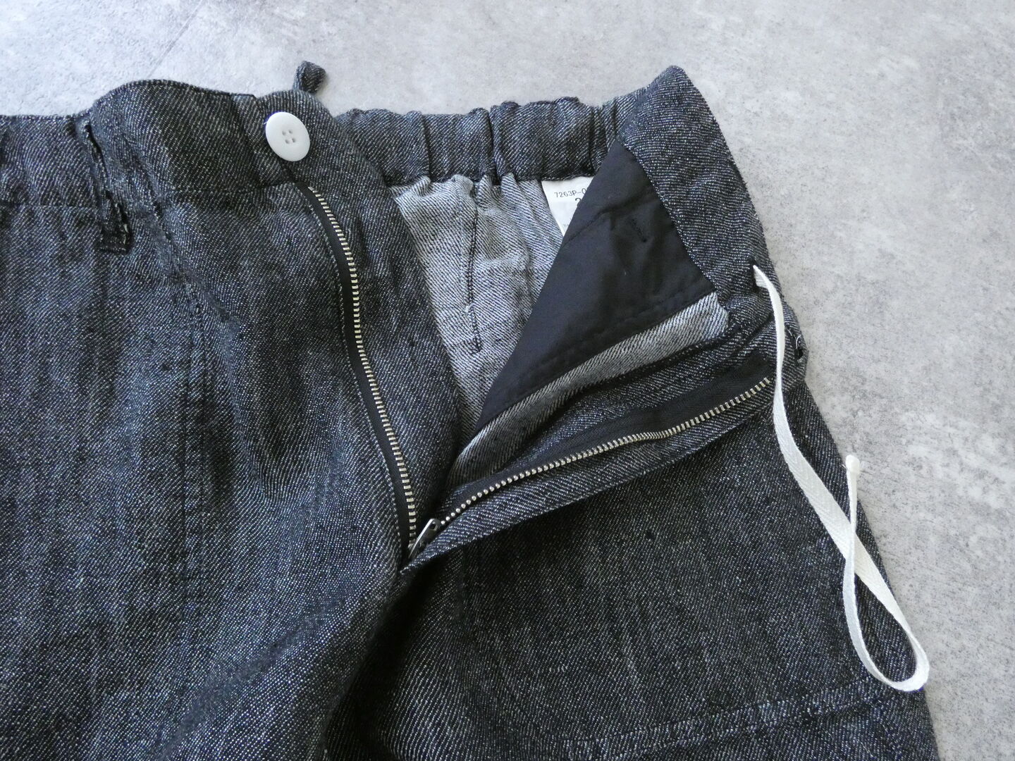 NATURAL LAUNDRY(ナチュラルランドリー) リネンデニムフックパンツの商品画像22