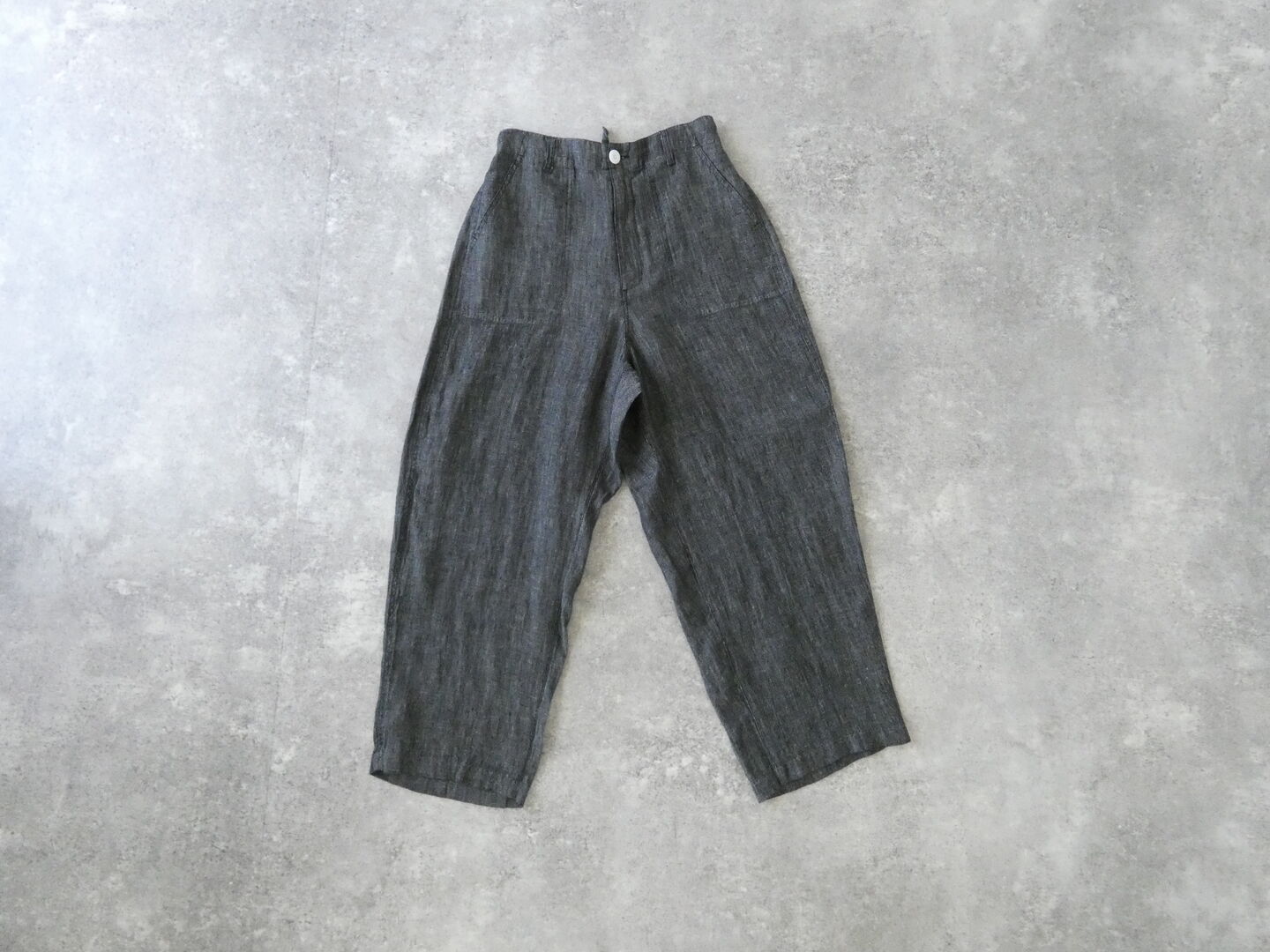 NATURAL LAUNDRY(ナチュラルランドリー) リネンデニムフックパンツの商品画像3