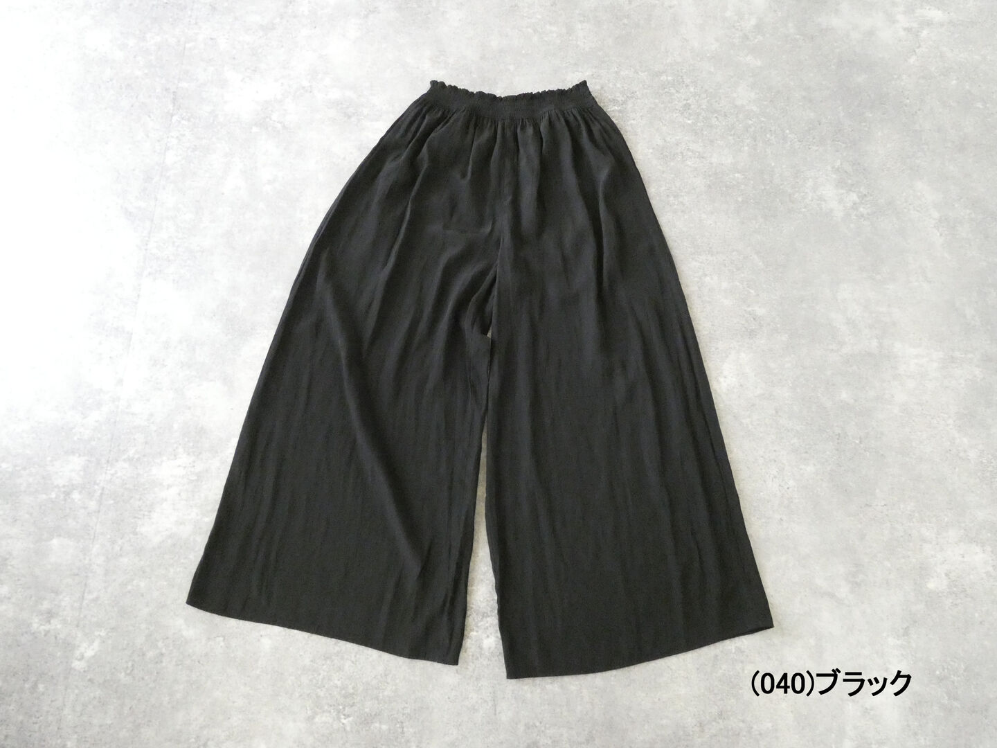 DONEEYU(ドニーユ) ウエストシャーリングギャザースカンツの商品画像12