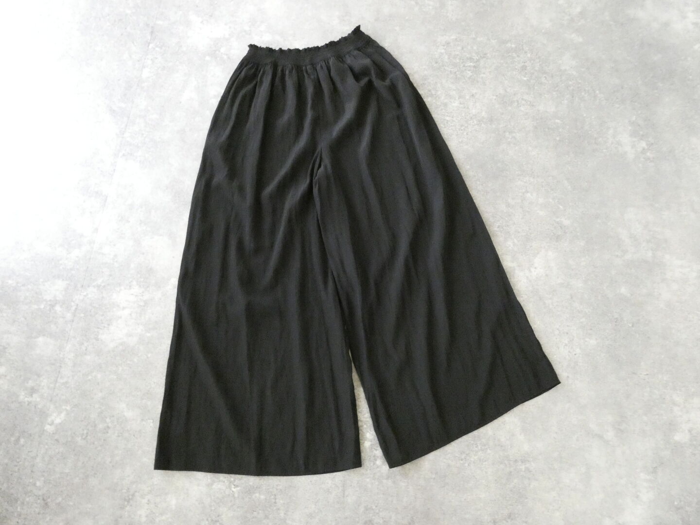 DONEEYU(ドニーユ) ウエストシャーリングギャザースカンツの商品画像13