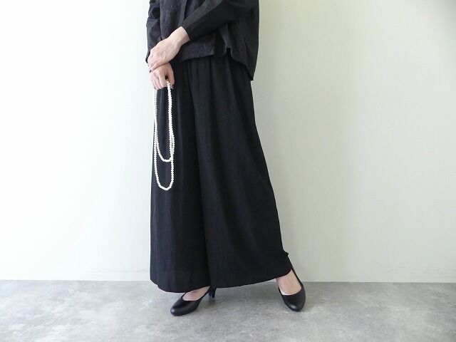 DONEEYU(ドニーユ) ウエストシャーリングギャザースカンツの商品画像2