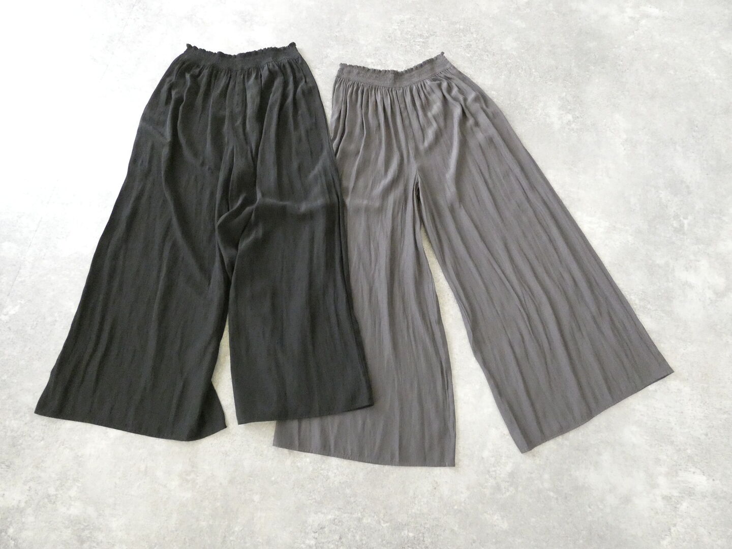 DONEEYU(ドニーユ) ウエストシャーリングギャザースカンツの商品画像3