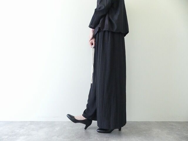 DONEEYU(ドニーユ) ウエストシャーリングギャザースカンツの商品画像4