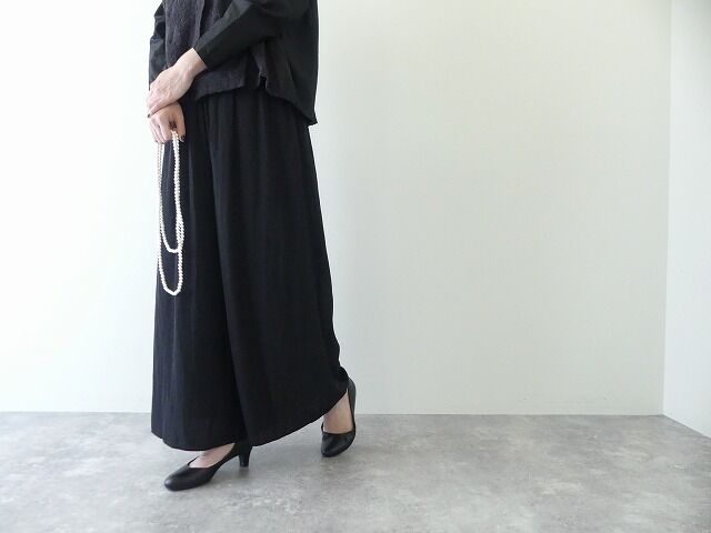 DONEEYU(ドニーユ) ウエストシャーリングギャザースカンツの商品画像5