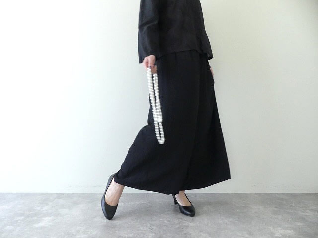 DONEEYU(ドニーユ) ウエストシャーリングギャザースカンツの商品画像8