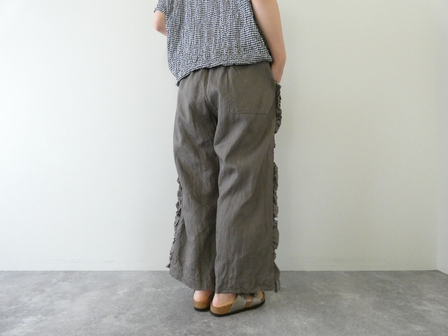 Gauze#(ガーゼ) ライトデニムビビアンパンツの商品画像2