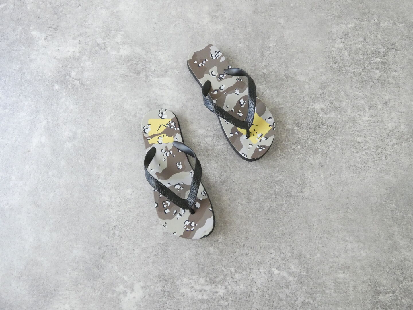 KAPITAL(キャピタル) チョコチップカモ柄フリップフラップスの商品画像8