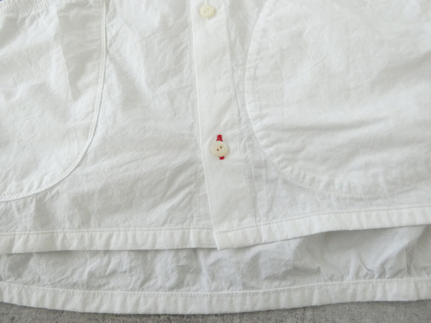 快晴堂(かいせいどう) 初夏の木漏れ日にゆれるシャツ 風をはらむ、長袖シャツの商品画像36