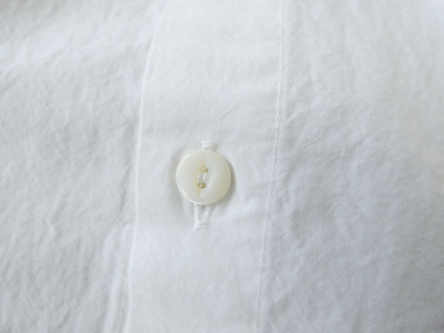 快晴堂(かいせいどう) 初夏の木漏れ日にゆれるシャツ 風をはらむ、7分袖ロングシャツの商品画像24