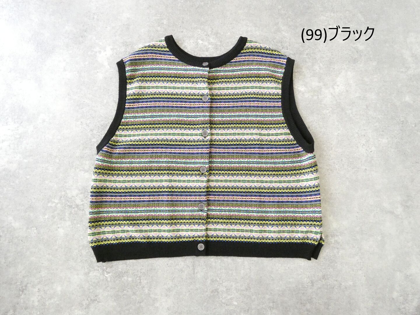 mao made(マオメイド) 2WAYジャガードベストの商品画像42