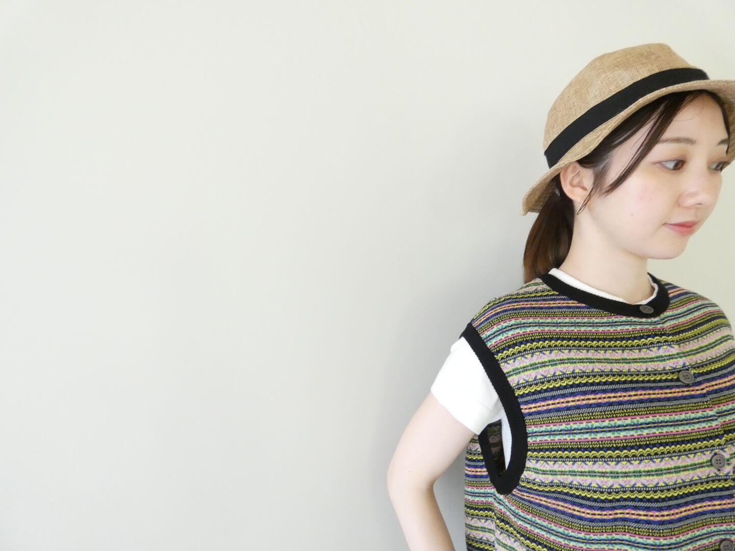 mao made(マオメイド) 2WAYジャガードベストの商品画像5