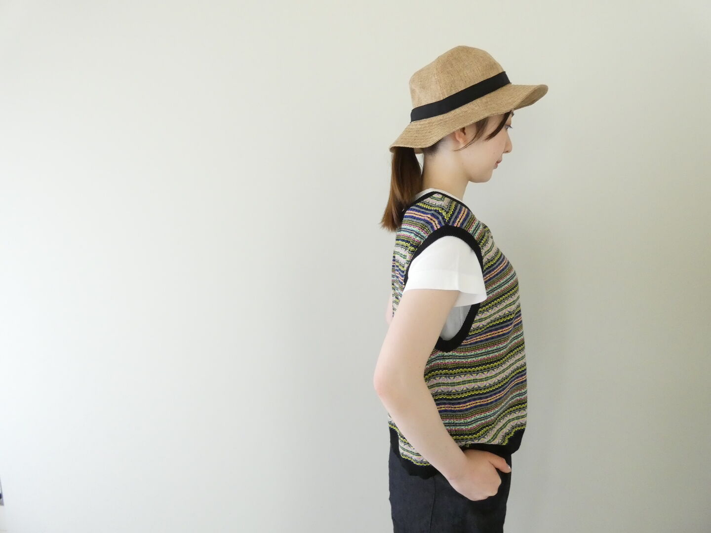 mao made(マオメイド) 2WAYジャガードベストの商品画像7