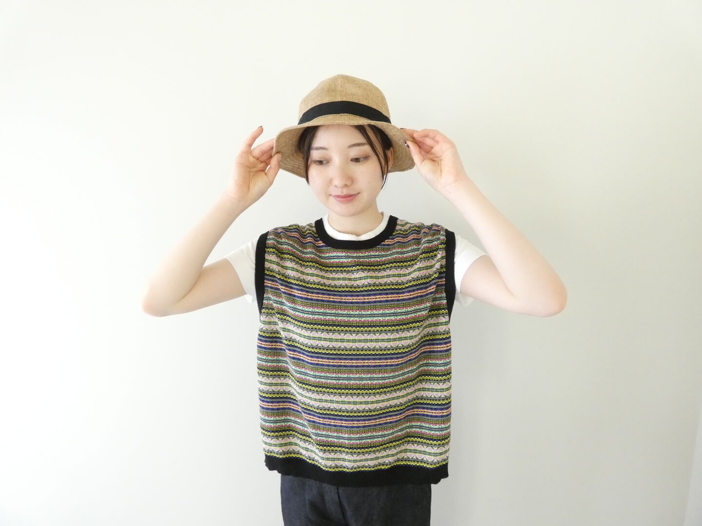 mao made(マオメイド) 2WAYジャガードベストの商品画像9