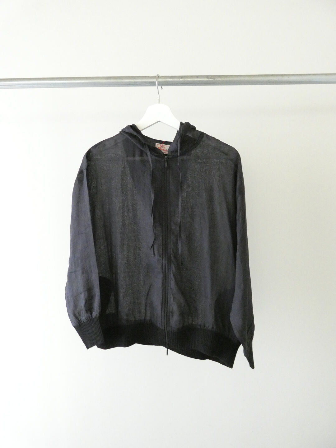 mao made(マオメイド) ニットリブドルマンスリーブパーカーの商品画像9