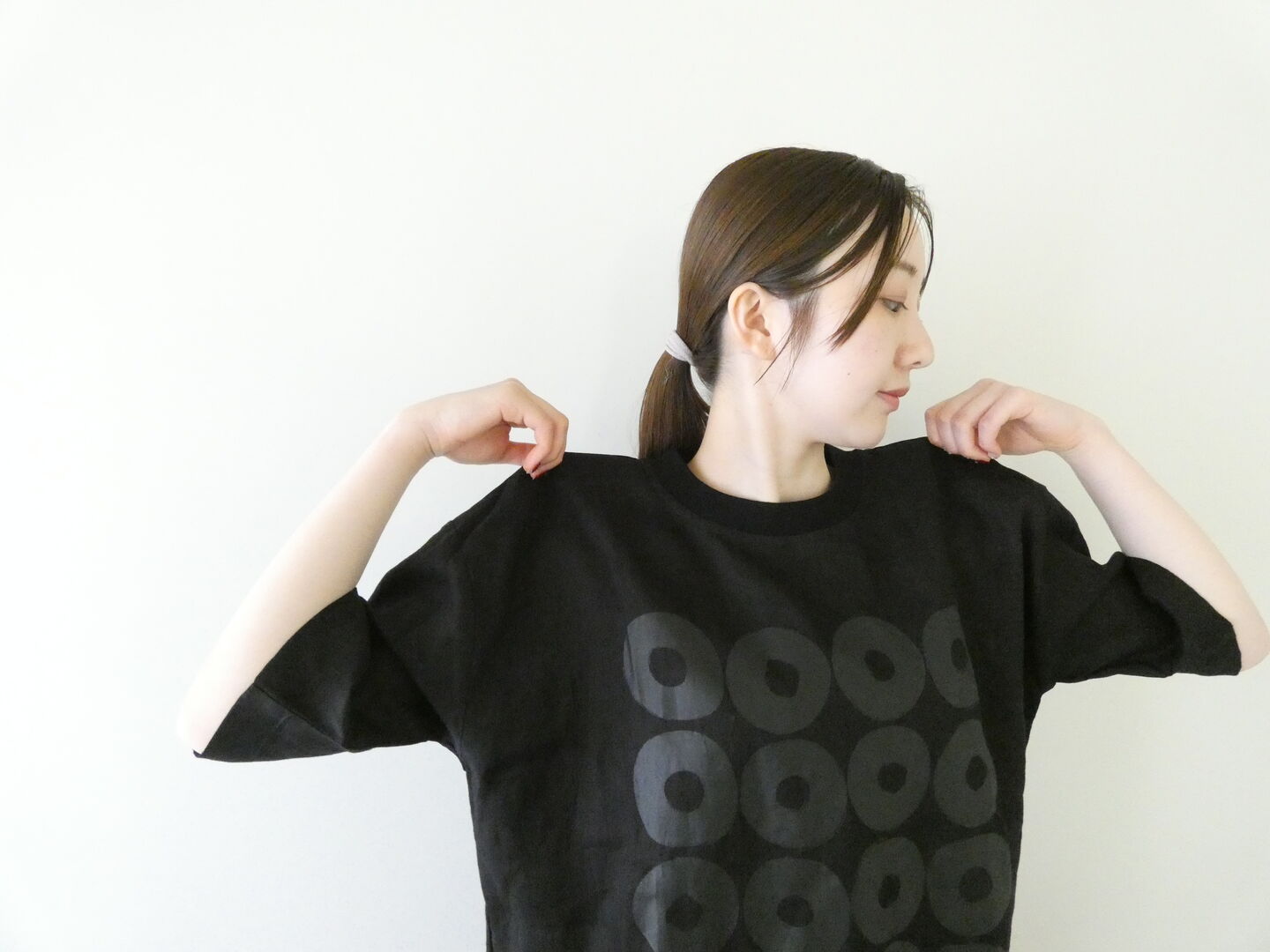 mao made(マオメイド) ドーナツ布帛Teeの商品画像1