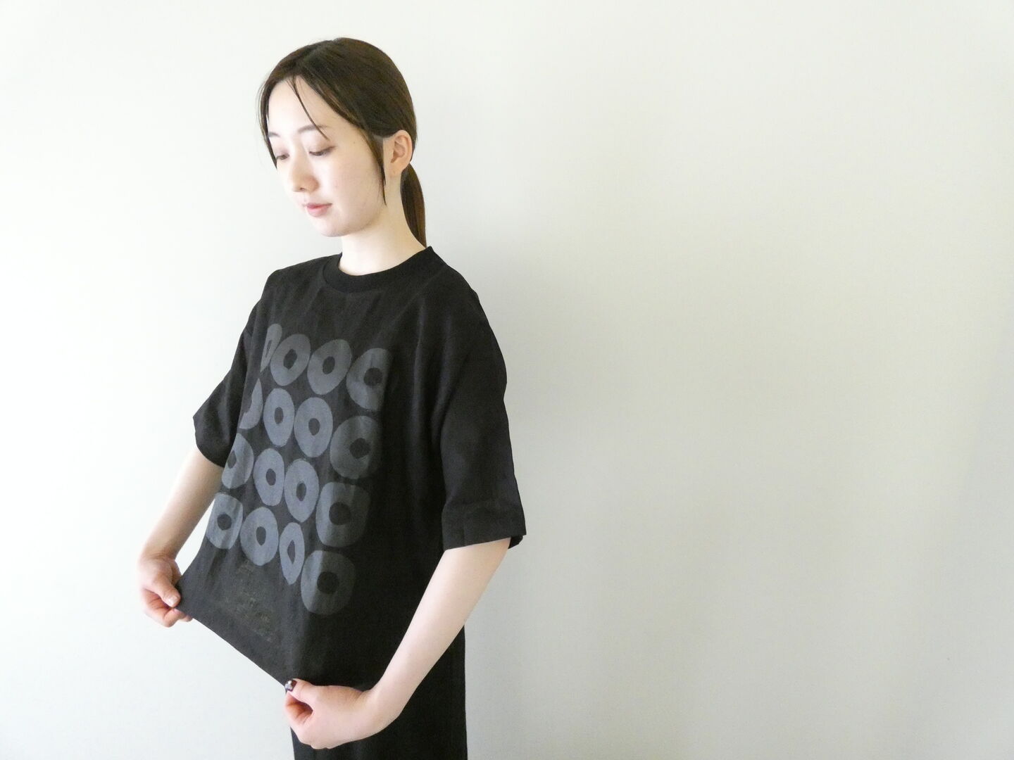 mao made(マオメイド) ドーナツ布帛Teeの商品画像7