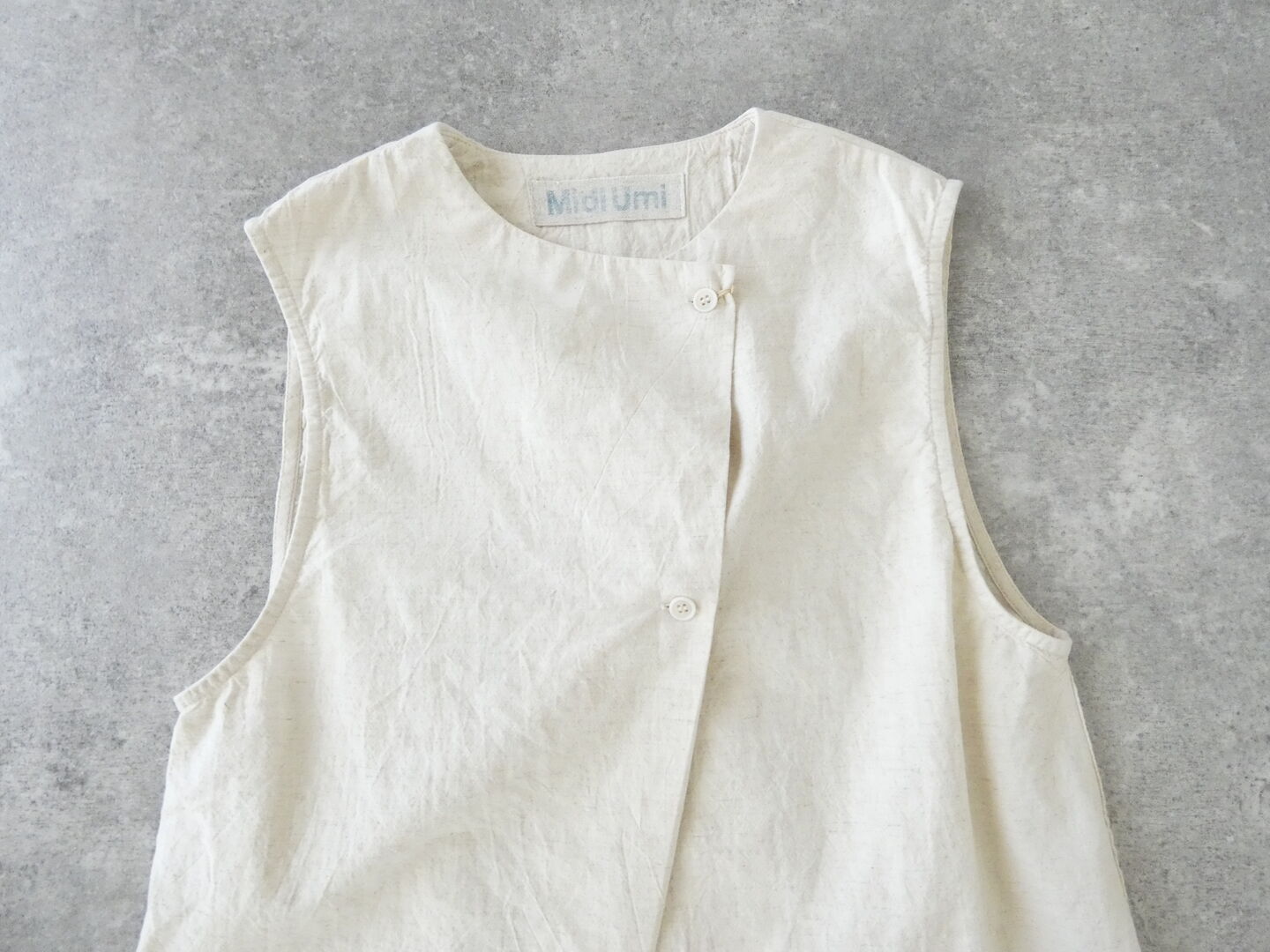 MidiUmi(ミディウミ) コットンリネンライトベストの商品画像44