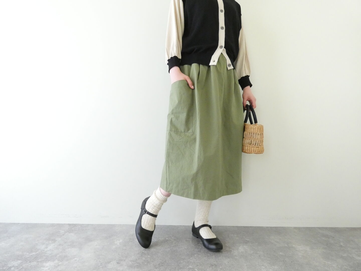 MidiUmi(ミディウミ) カーゴスカートの商品画像1