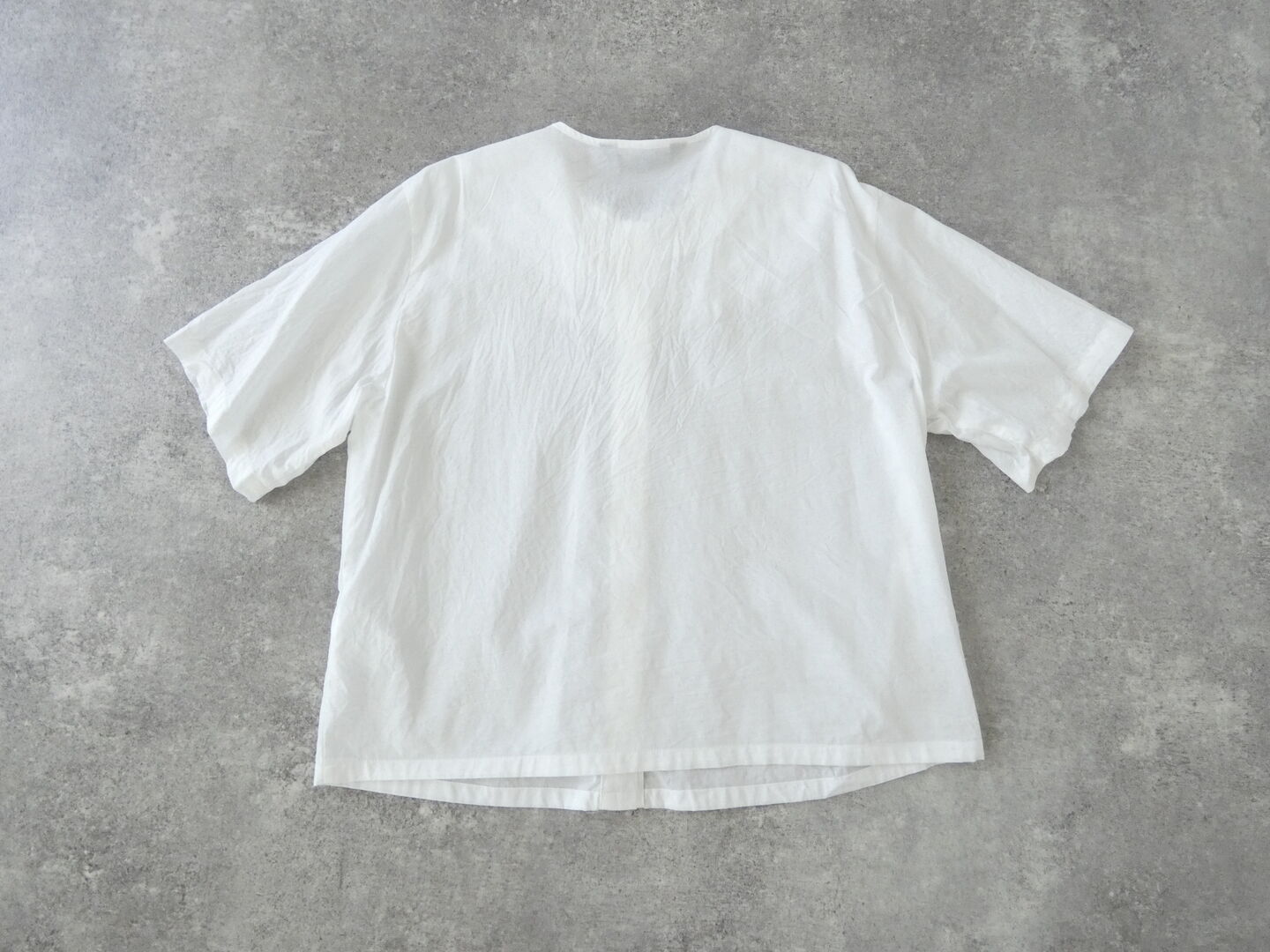 mizuiro ind(ミズイロインド) フリルデザインネックシャツの商品画像29